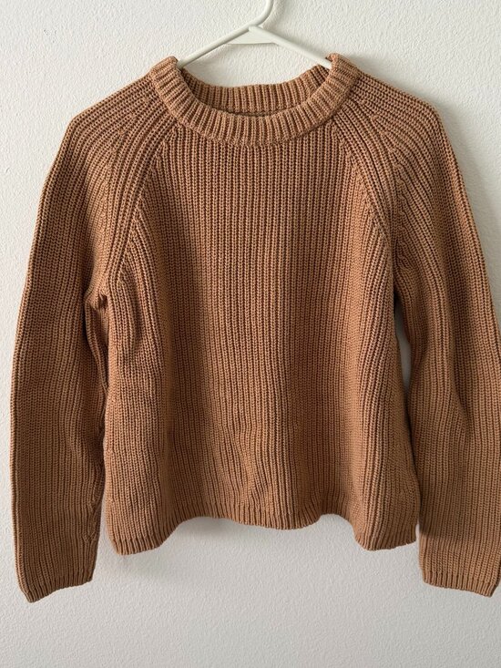 Quince Sweaters - Quince Women's Chunky Knit Crewneck Sweater, size Medium
